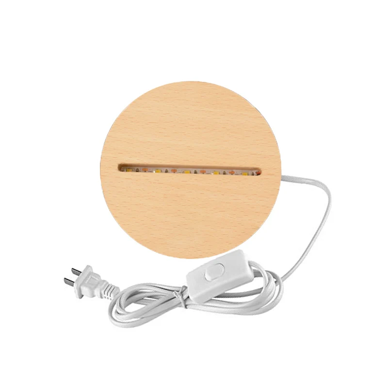 
lmparas 3d optical illusions personalized led base for acrylic plexiglass panels 