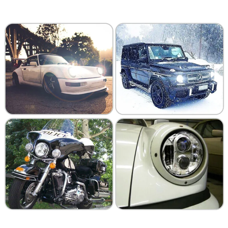  Tuff плюс в горошек 7 дюймов система освещения мотоцикла led Авто Мото