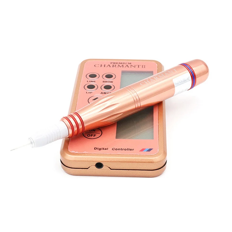 Permanent Makeup needle battery eyebrow eye lip liner tattoo machine pen kit