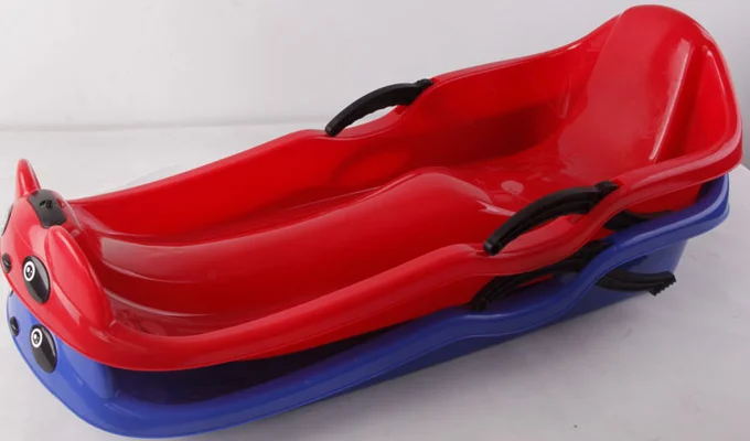 
Plastic snow sledge for two kids 