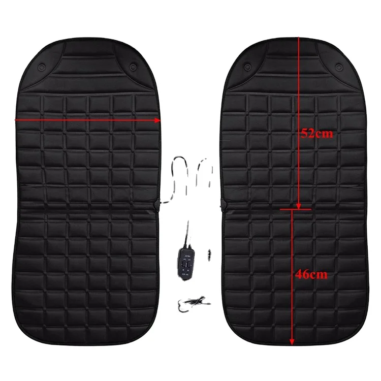 Customized Package Seat Pad with Heating Heated Seat Cover Expanded in Heating Area Winter accessories