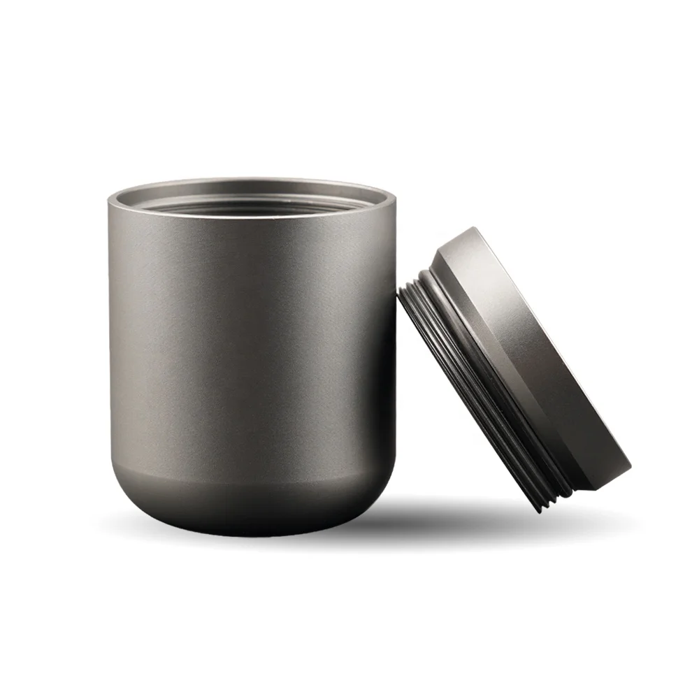 Versatile 75ML&150ML 6061 aluminum herb stash storage can/tin/bottle/container/canister/jar for herbs and spices