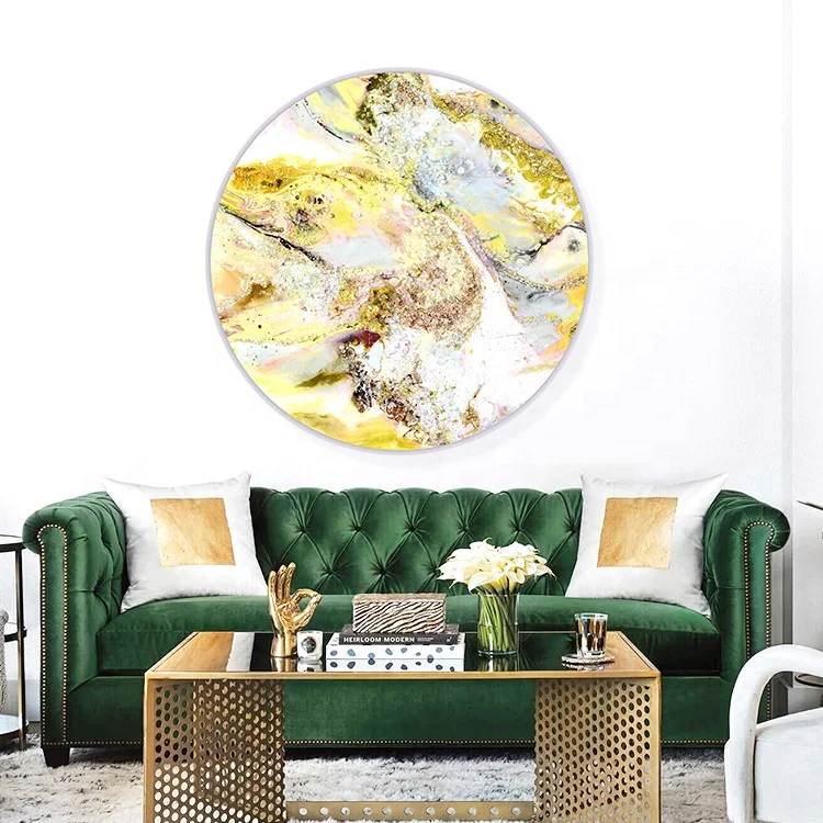 Роскошная трехмерная текстурированная абстрактная картина из эпоксидной смолы