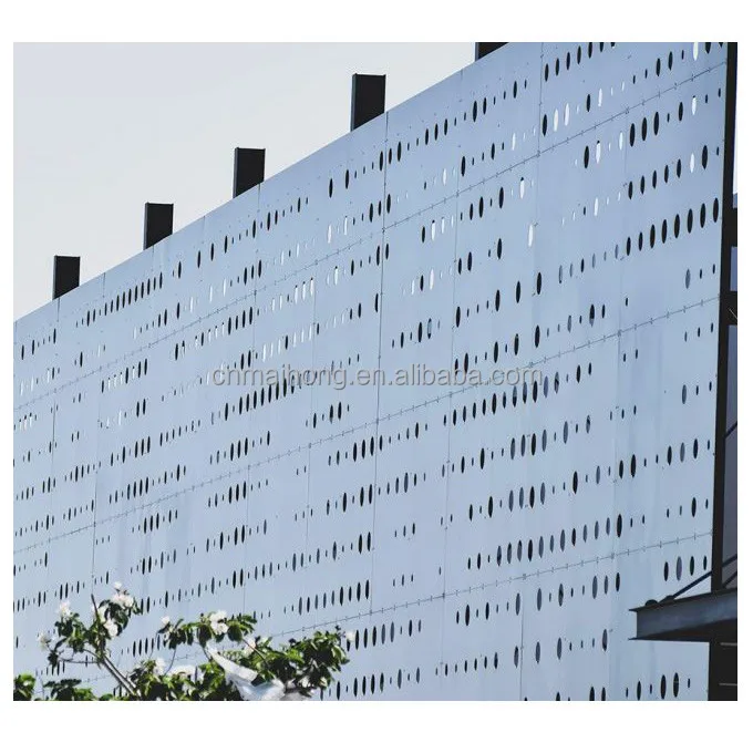 Aluminum Decorative Window Privacy Screen Covering Panel Laser Cut Facade Panels Wall Cladding Outdoor Application Curtain Walls