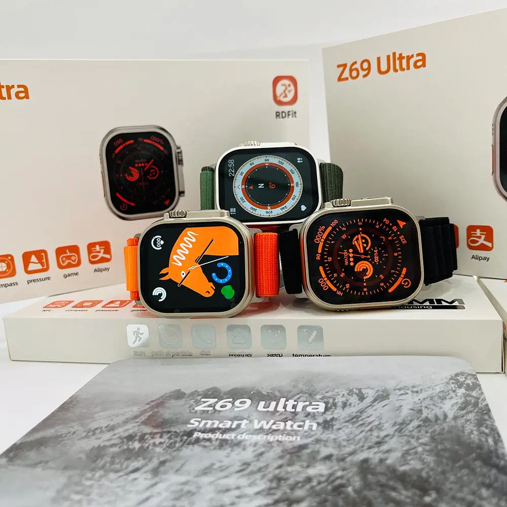 2023 Z69 Ultra Smart Watch Series8 Watch8 Fitness Tracker Z59 Z69 Z51 Smartwatch Z69 Ultra smart watches