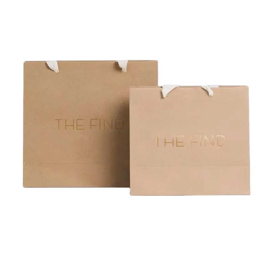 Custom Printed Your Own Logo Machines Making Kraft Brown Paper Bag Wholesale Kraft Food Packing Bag With Handle