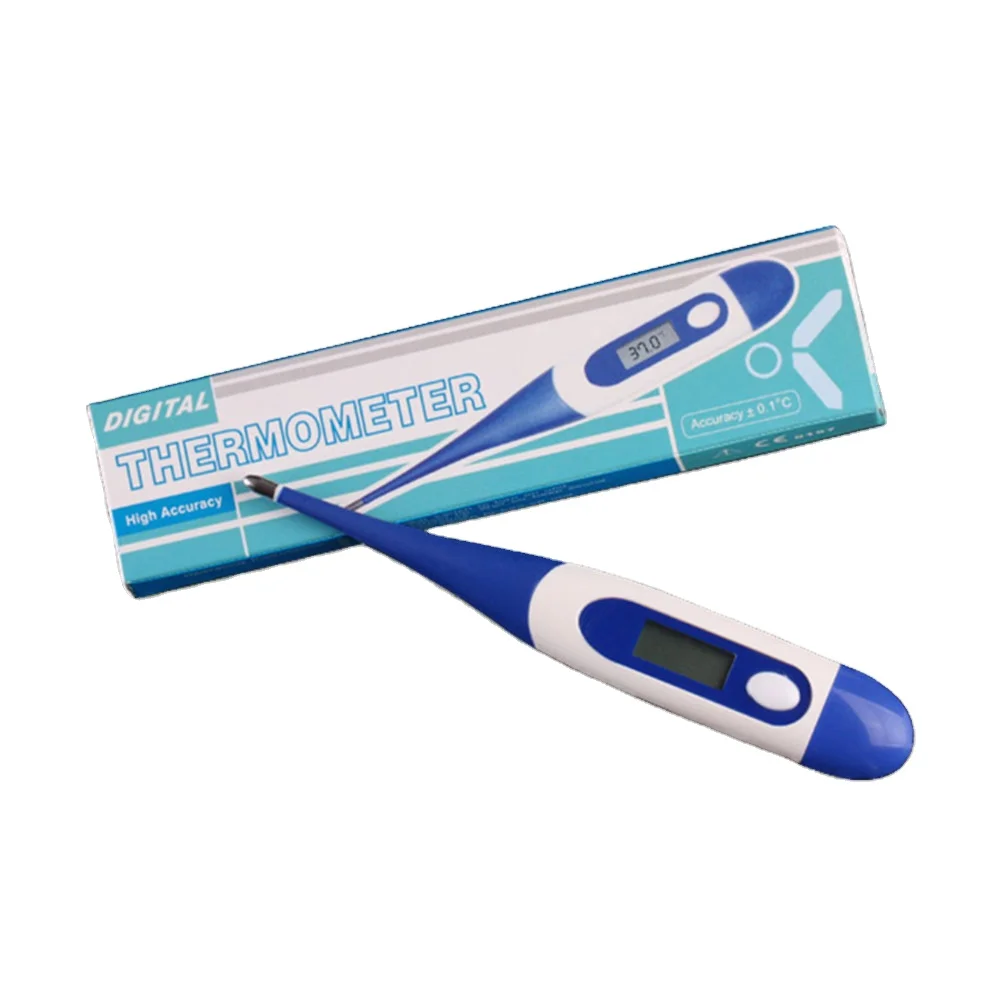 
Rapid Flexible Tip Waterproof Digital Thermometer Digital Clinical Thermometer Price 