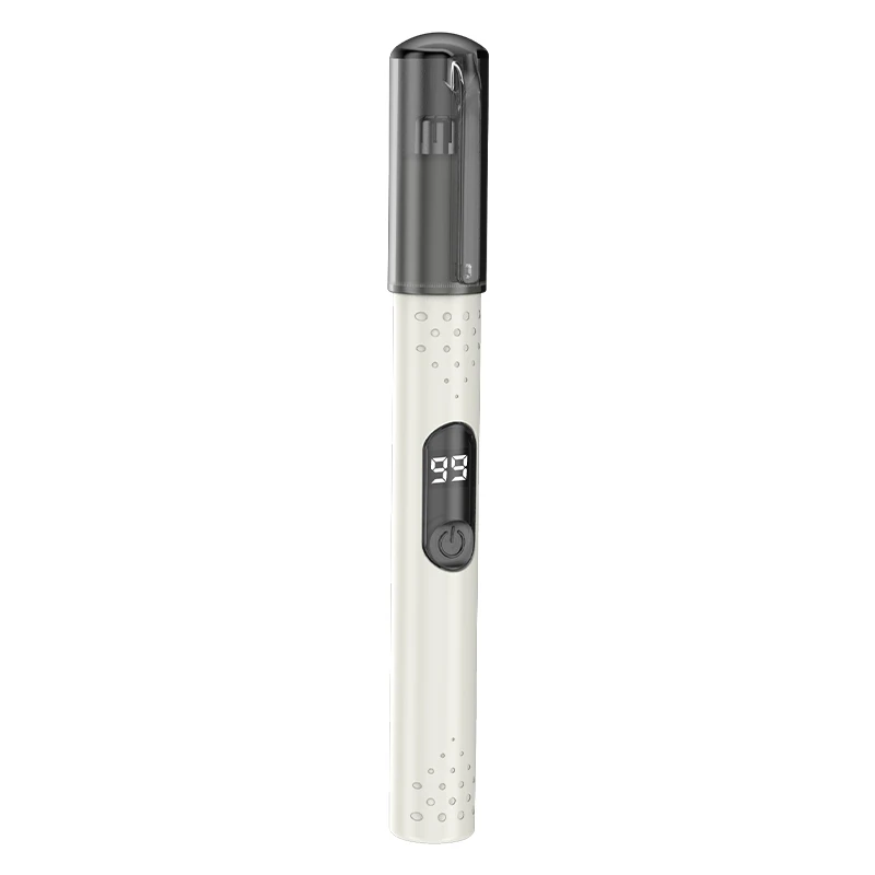 Mini Electric Nose Ear Hair Trimmer Rechargeable Razor Beard Hair Nose Trimmer LED Display Hair Removal Shaver