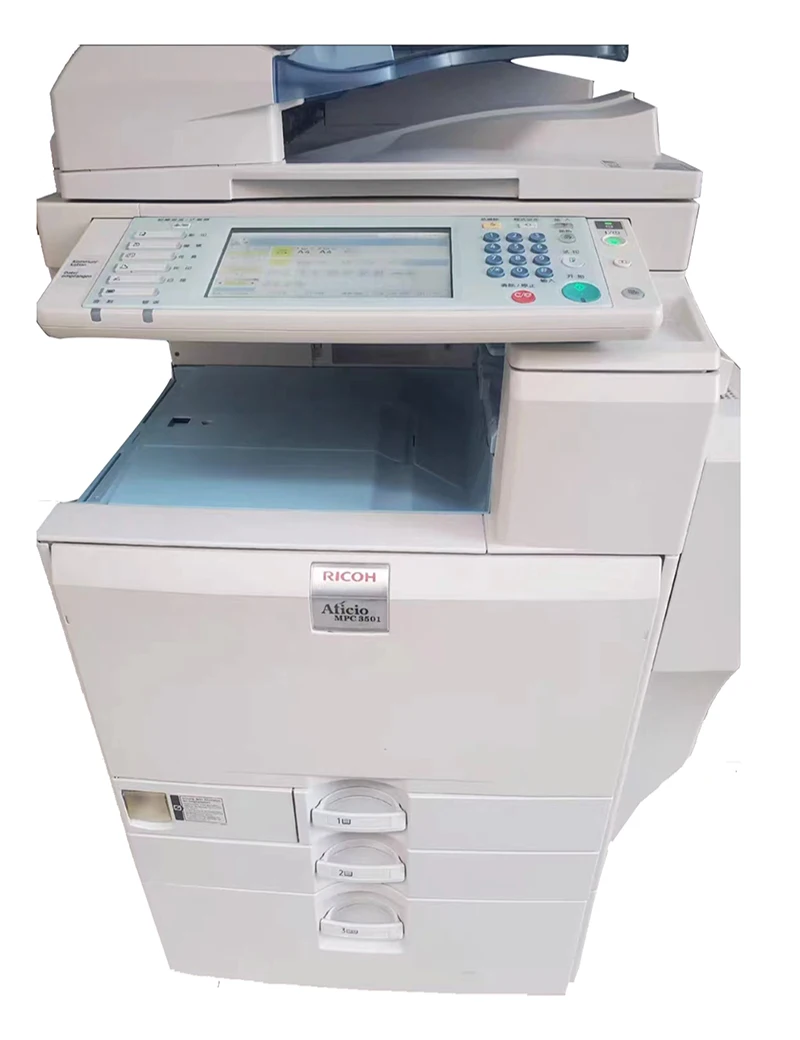 Used Copier A3 Laser Printer for Ricoh Aficio MP C3001/C3501 Color Office Machine