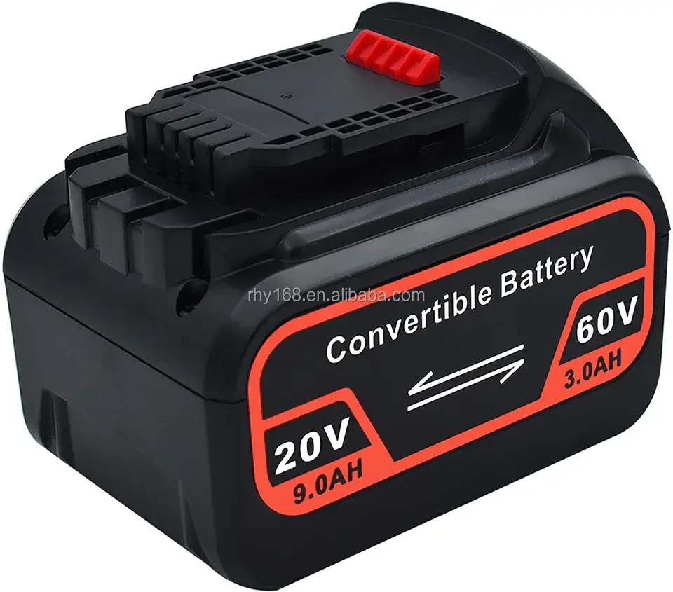 Battery 20V MAX 60V 9000mAh DCB606 Lithium Batteries 18650 For Power Tools Battery Drills Chainsaw Bateria