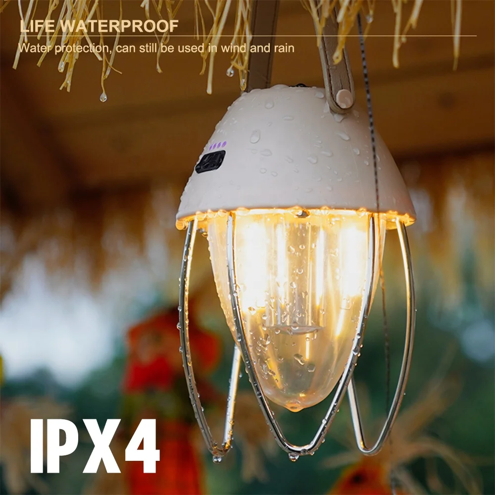Asafee 2023 новый дизайн LY10 кемпинговые светильники перезаряжаемые 300lm наружные походные портативные с долгим нажатием плавное затемнение светодиодный фонарь