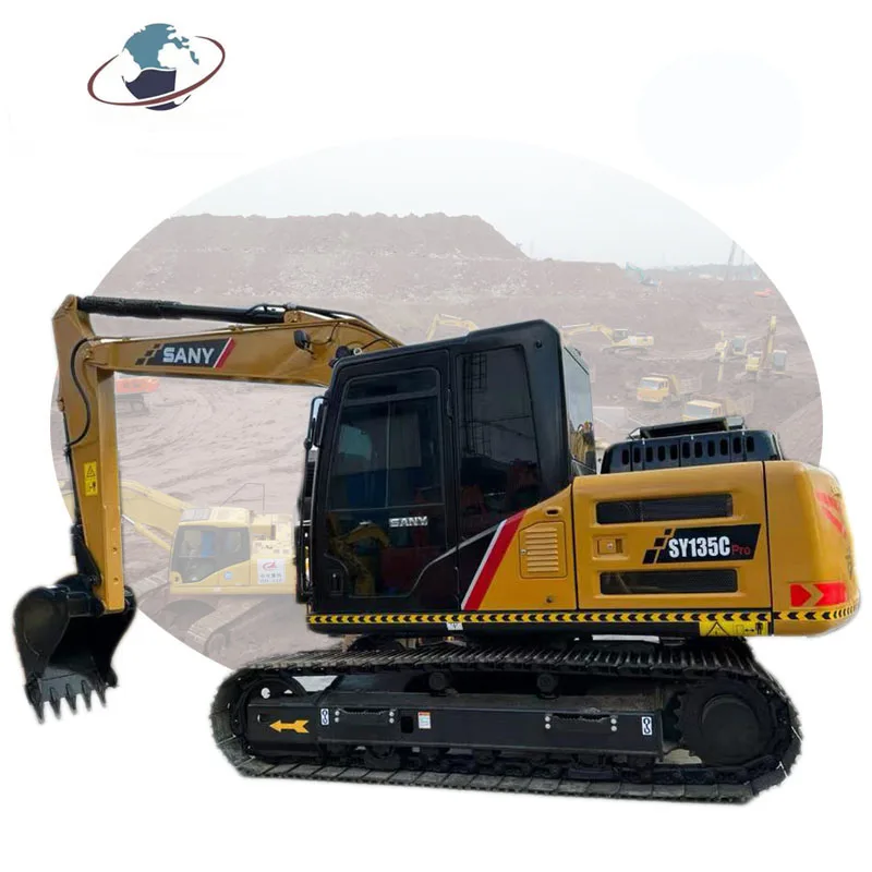 99% New excavator SANY SY135U with Japan Isuzu engine, brand new SANY medium excavators SY75 SY95 SY135 for sale