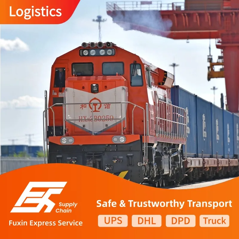 Fuxin Logistics Manufacturing Agent Rail Shipping Service Delivery DDP DDU to LV Latvia Shipping Door to Door Free Shipping