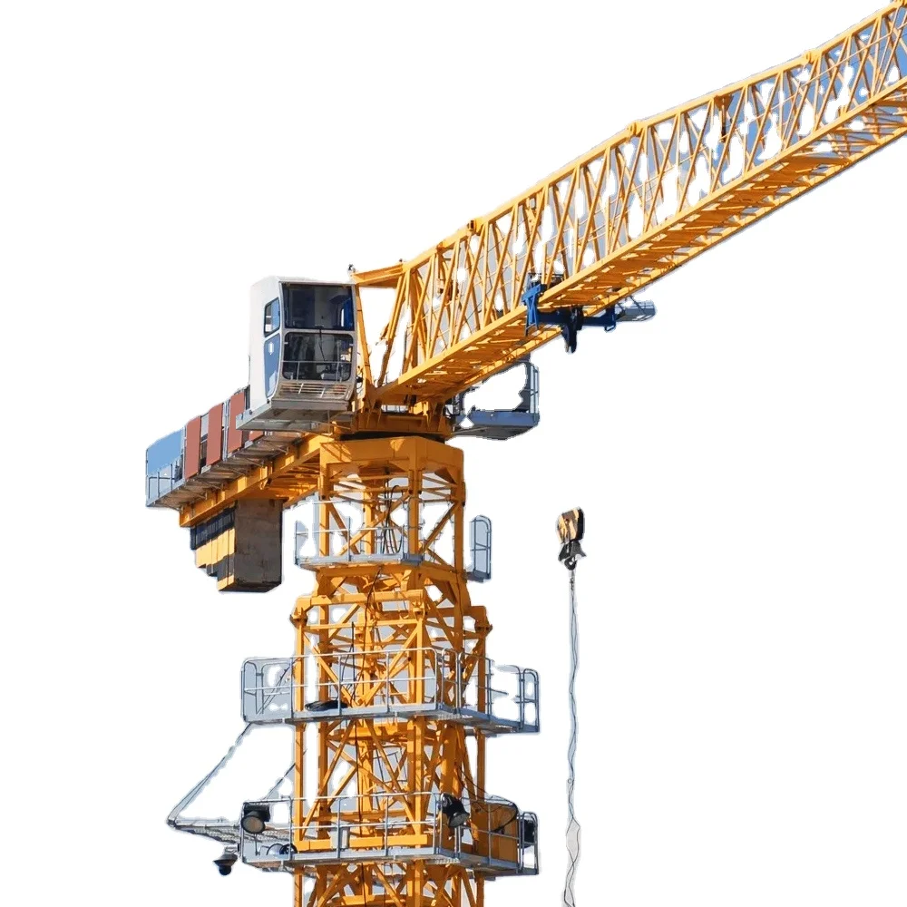 6T Tower Crane  Luffing Jib With Derricking Jibs QTZ63(5013)For Sale
