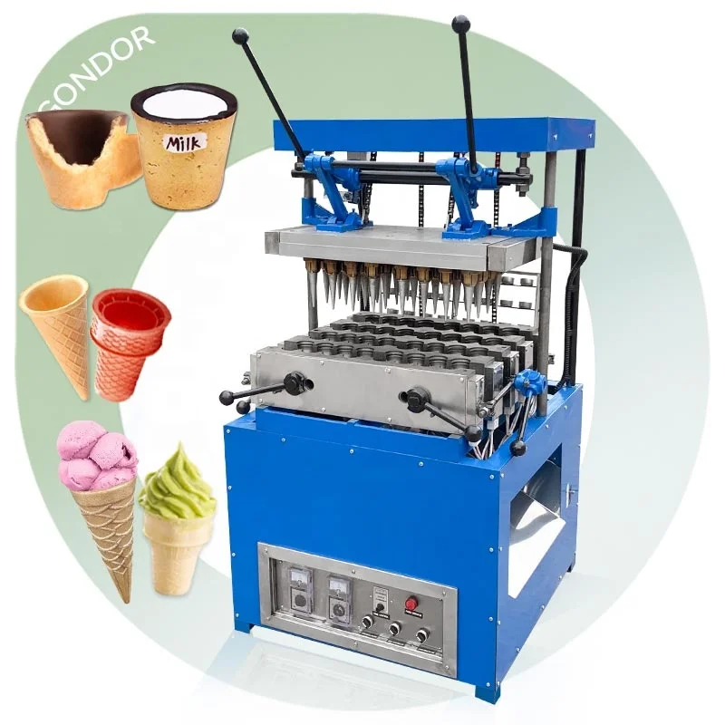 Rolling Manual Price Wafer Maker Make Cup India Automatic Cone Ice Cream Machine for Sale