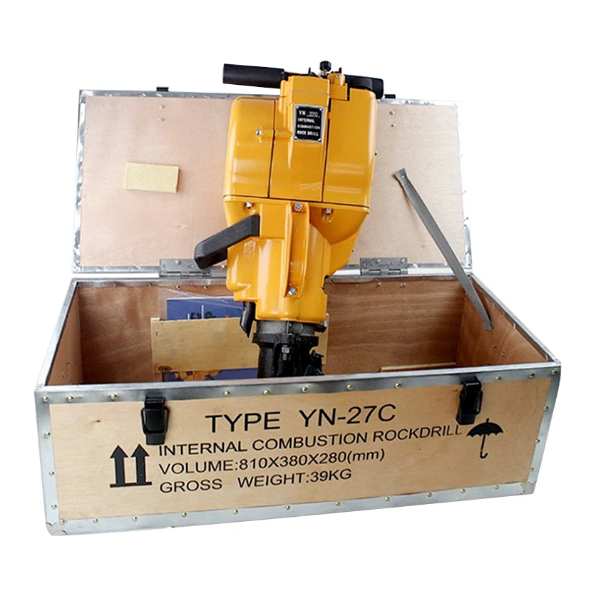 N27C handheld internal combustion rock drill used for engineering construction crushing drilling rigs