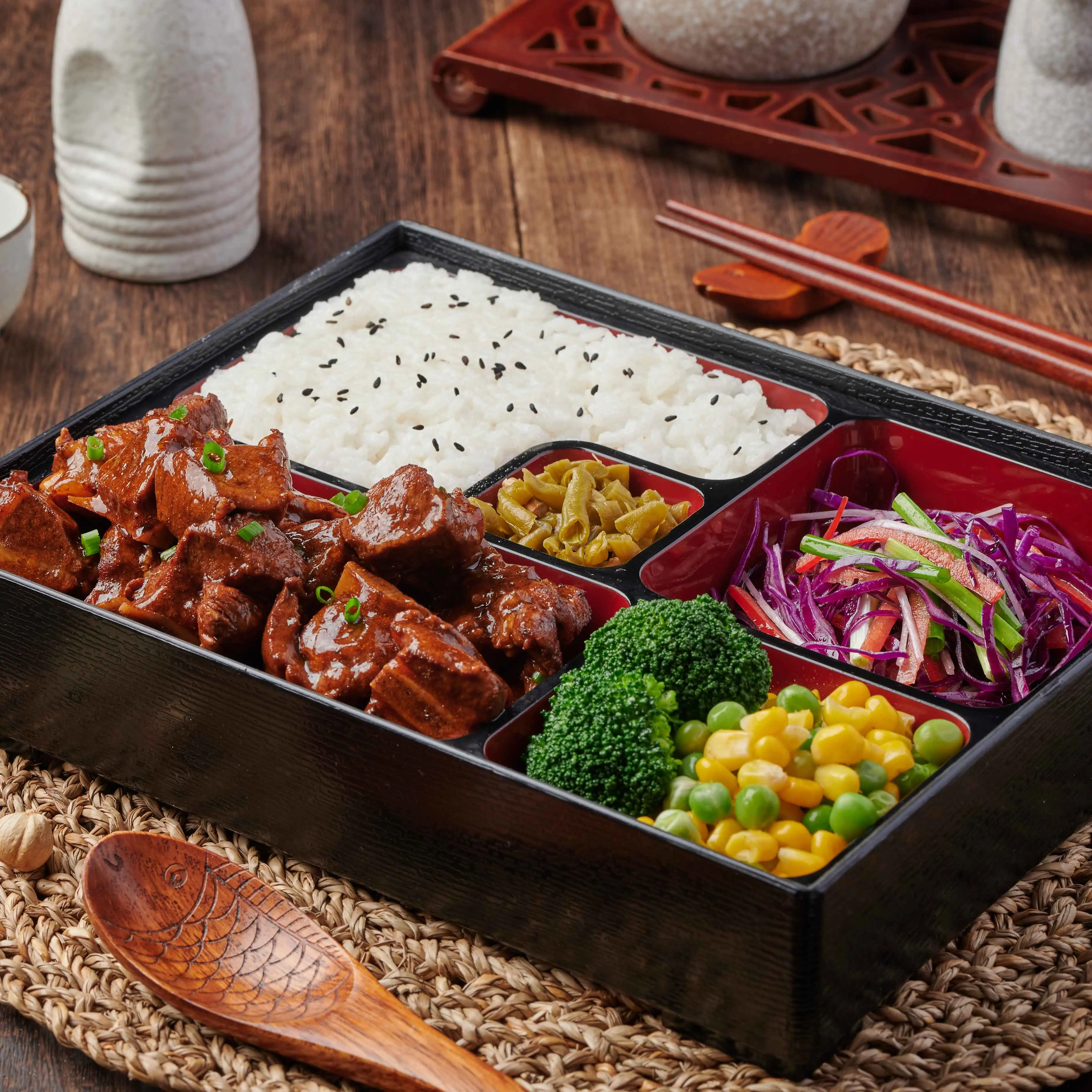 selected material Chinese cooking instant food pack Spare ribs cook with heat Suitable for Chinese restaurant