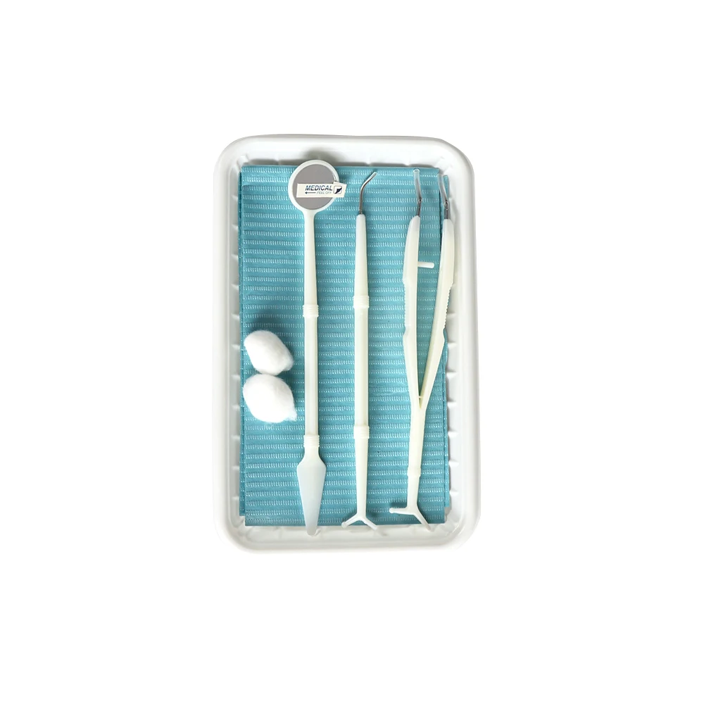 Dental Surgical Instrument Sets Disposable Dental Probe Sets for Dental Use