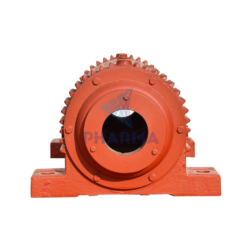 Bearing box base of large blower