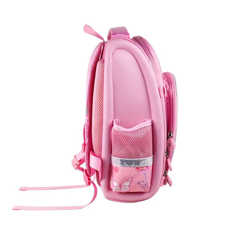 BSCI ISO LVMH Factory pink school bags for girl bag and school kids students and shoulder school backpack cheap supplier