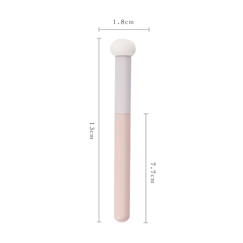 Hot Sale Concealer Brush Soft With sponge head Travel  Portable Mushroom Design