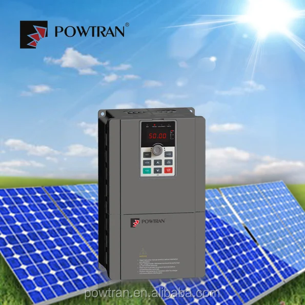 solar pump inverter 1phase 220v 4kw 5.5kw 7.5kw 11kw 15kw solar frequency converter pump ac inverter vfd with mppt