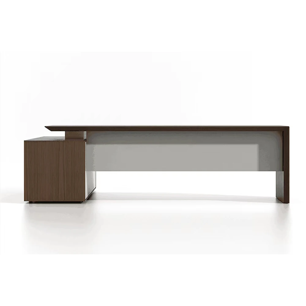 OEM high quality 1 piece modern luxury ceo wooden executive table office desk