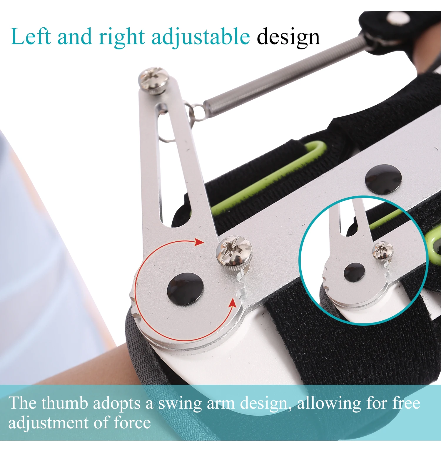 Finger Mover Hand Dynamic Orthosis Support Brace Medical Rehabilitation Recovery Flexion Splint Trainer