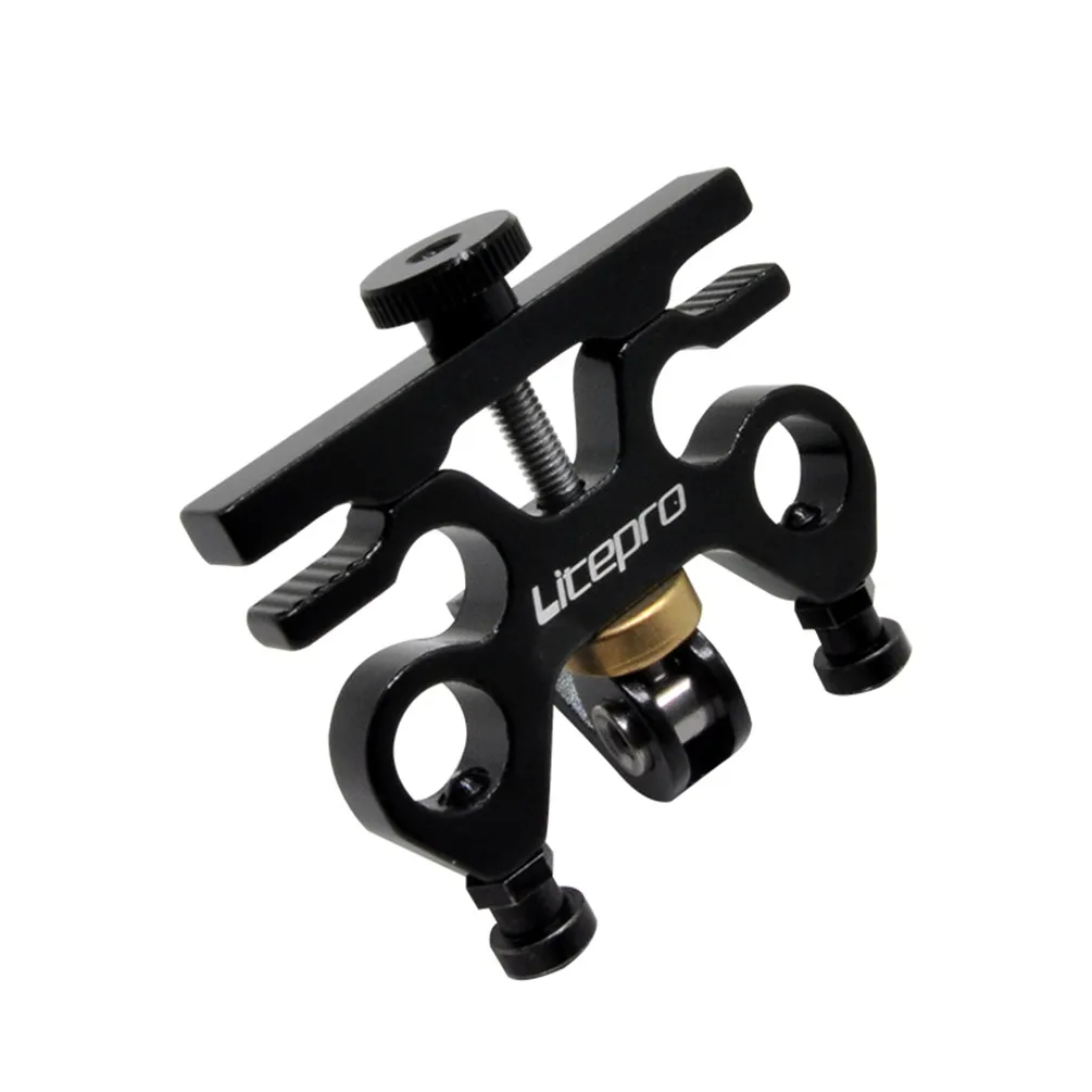  Litepro складной велосипед педали Quick Release устройства для Brompton Алюминиевый сплав QR пластина езды на велосипеде размещения