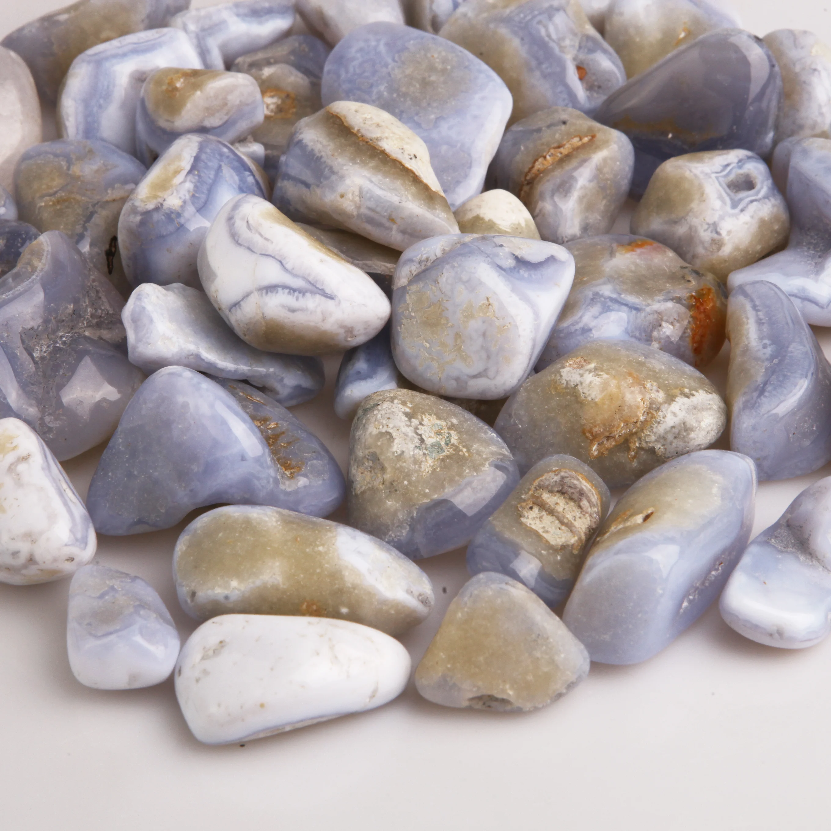 Wholesale Natural Azurlite Gravel Crystal Crushed Stone