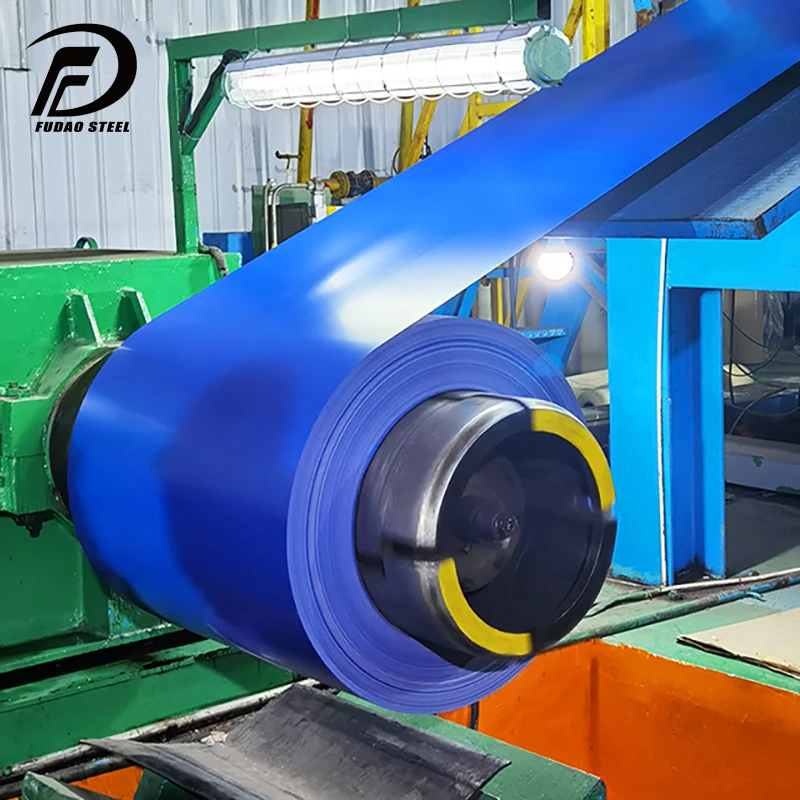 White color code 9016 prepainted galvanized steel coil 0.38mm ppgl in steel coils color coated steel PPGI