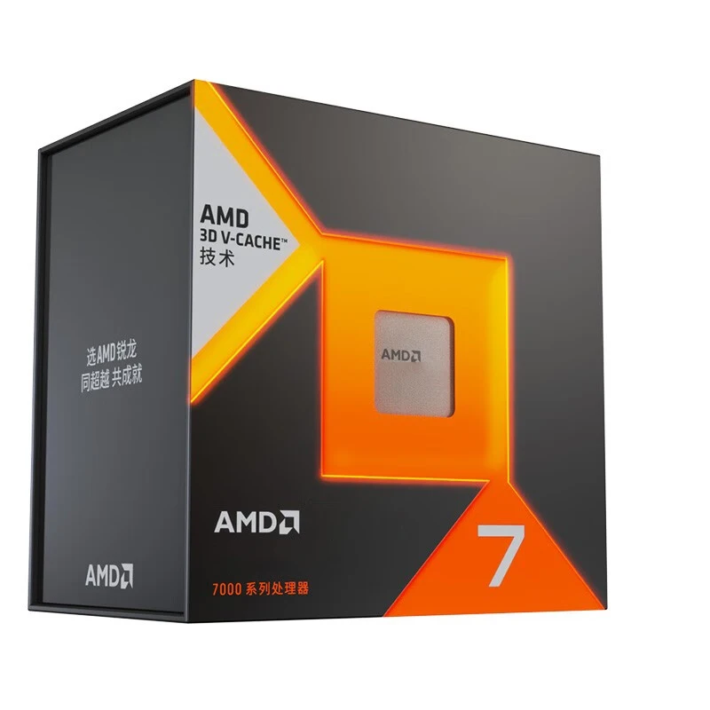 Игровой процессор R7 7800X3D 8 ядер 16 нитей 4 2 ГГц разъем AM5 120
