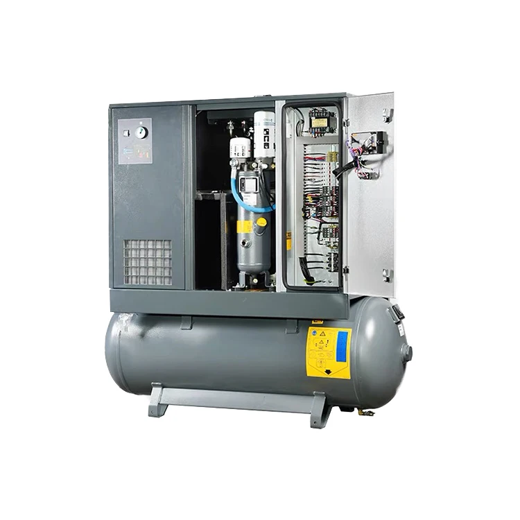 G7 FF TM 7.5KW Atlas Copco Screw Air Compressor Tank Portable