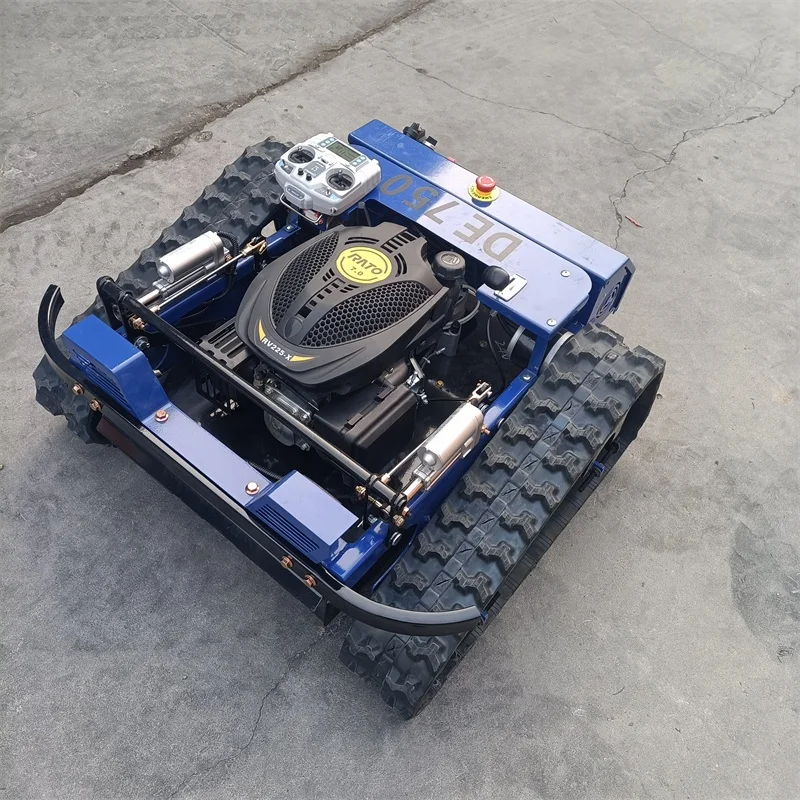 Newly designed diesel engine high-power remote control mower, agricultural multi-functional mower, robot mower