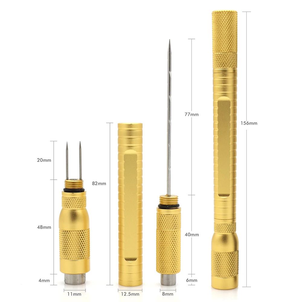 4-in-1 Cigar Draw Enhancer Needle Cigar Punch cuter-Good Helper for Cigar Lovers