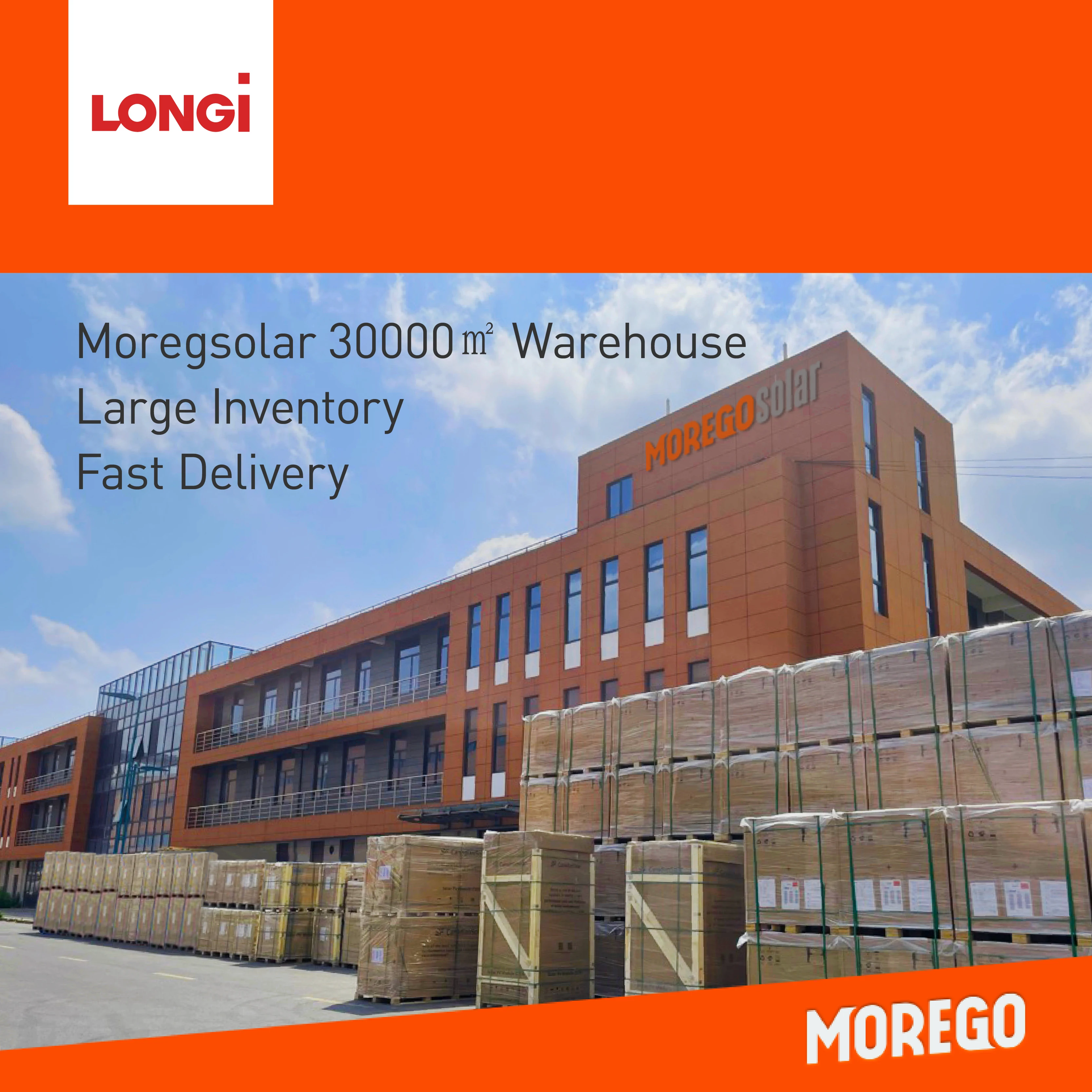 LONGI solar LR5 PV модуль 182 мм солнечные элементы 530 Вт 535 540 545 550 двойная стеклянная Двусторонняя солнечная панель
