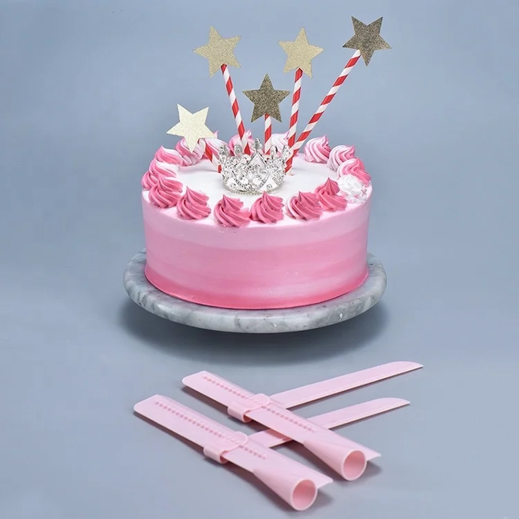  Регулируемый Fondant (сахарная) шпатели для торта края