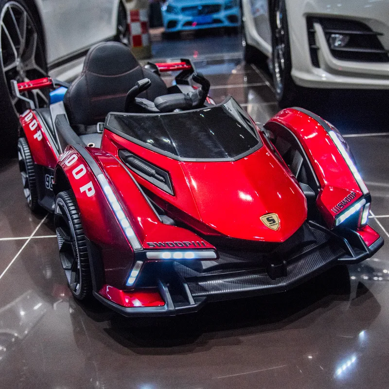 Рождественский подарок специальное предложение Электромобиль для детей с дистанционным управлением детские автомобили большие игрушечные машинки