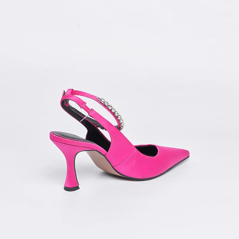 shoes customized  high-heeled sandals for women luxury custom shoes supplier handmade fashion women shoe Sling back