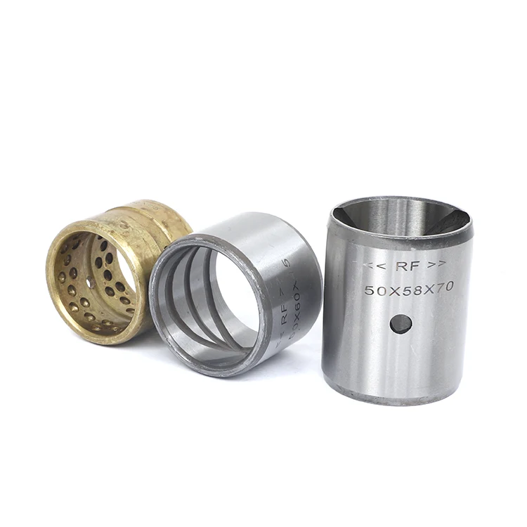 
55*70*60mm Hot Sell Custom Bujes Steel Bush Sleeve Bearing 