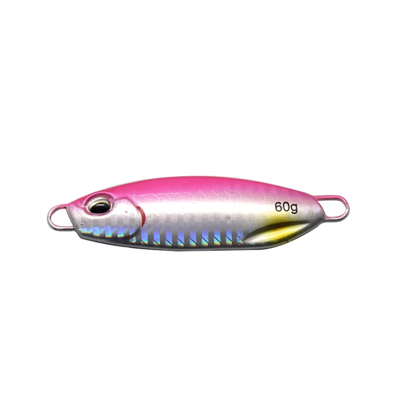 10g 15g 20g 25g 30g 40g 60g Colorful Japanese Fishing Lure Lead Jigging Saltwater Pesca Casting Mini Micro Metal Jigs