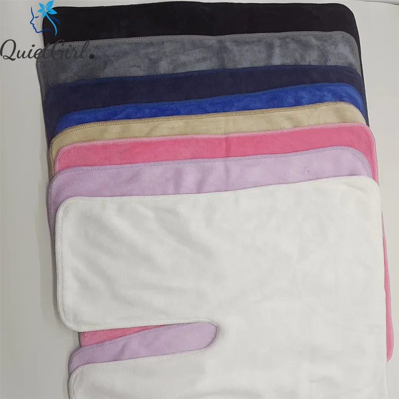 Мягкое полотенце из микрофибры для салона красоты спа лица U-образной формы косметическое с