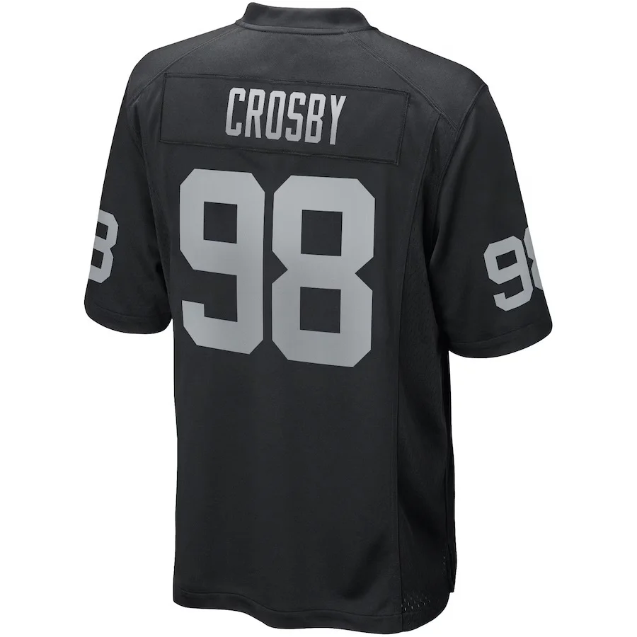 Лучшее качество #98 Cro Sby #83 Waller #4 Carr #17 Aoams #28 Jacobs майка для американского футбола