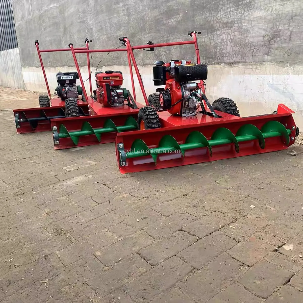 China factory price High efficiency Gasoline snowblower sweeper snow machine snowplow for sale