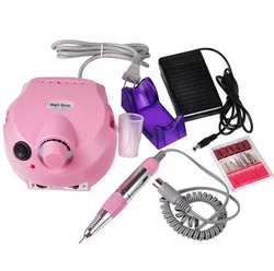 Electric 35000 RPM Nail Drill File Machine Set Manicure Care Nail Drill