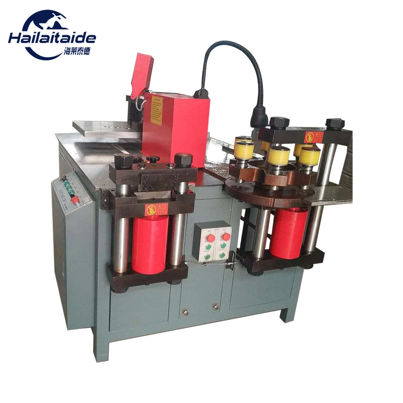 Muli-function three-in-one copper bender bending cutting and punching busbar machine