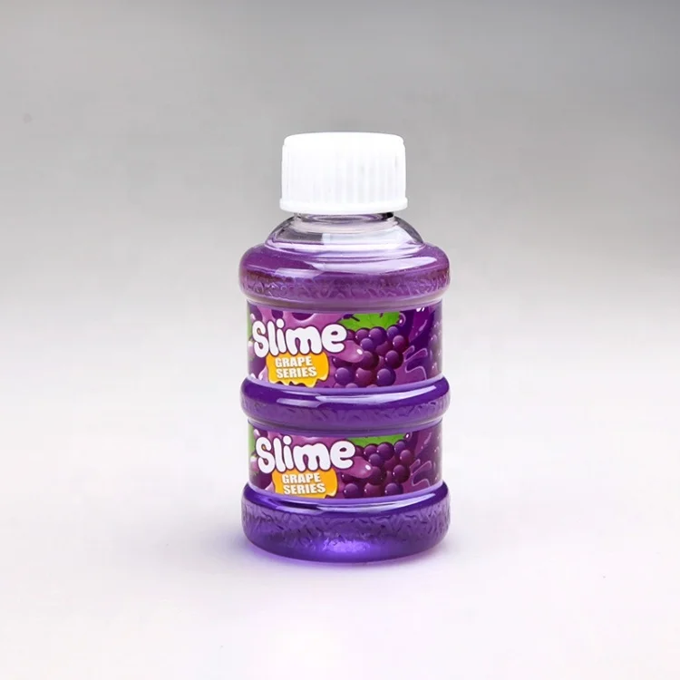 Snot glue Mineral water bottle sand wave glue magic clay handmade DIY Peplaydough Slime