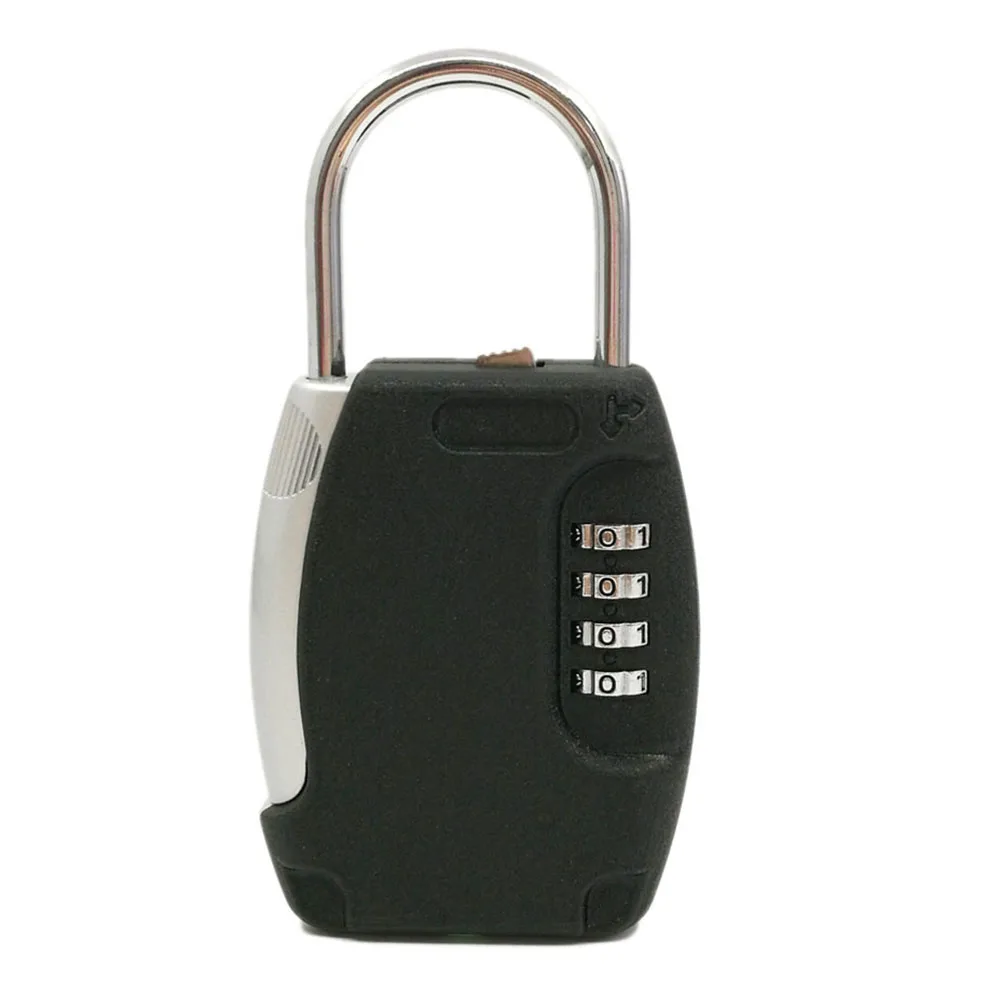 black color strong design High quality 4 digits small pad key lock box