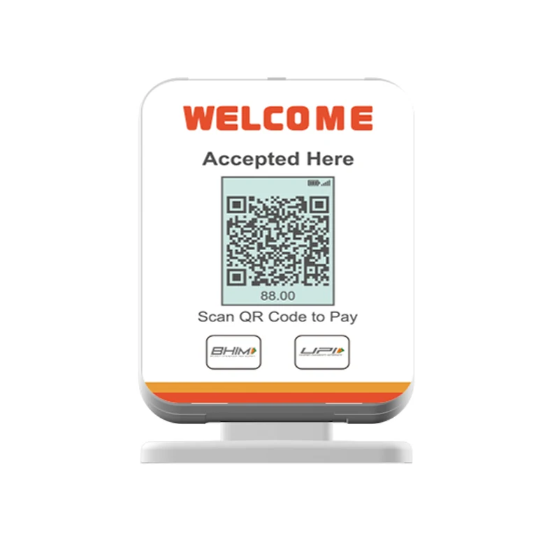 2G/4G/WIFI QR Code Payment Sound Box Smart QR Code Barcode Scanner Z10-B