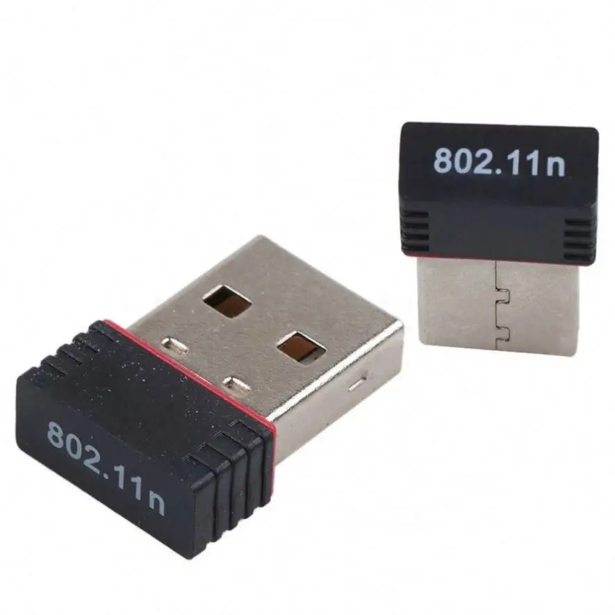 802.11n Antenna 150Mbps Laptop Wireless Receiver Dongle Network External Wi-Fi Mini USB Wifi Adapter